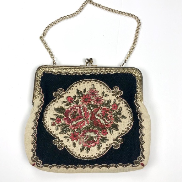 Handbags - Floral Purse Wristlet